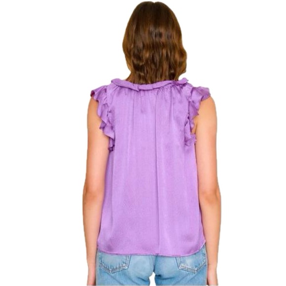 NWT XIRENA “Hammered Silk Bex Top” - Picture 2 of 10